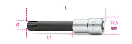 Beta Dopsleutel 1/2" 920 ES 10 mm XL
