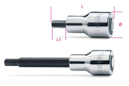 Beta inbusdop 1/2" 920PE 8L