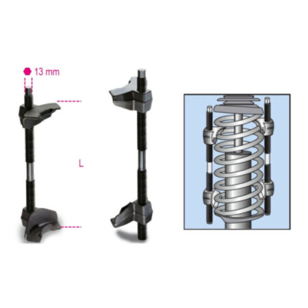 Beta 1556/1A veerspanner 65-320mm