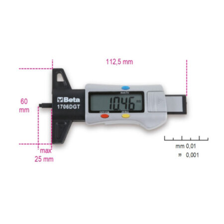Beta 1706DGT digitale profielmeter voor