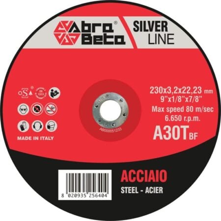 Abra Beta 125x2,5x22,2 DS schijf A30T
