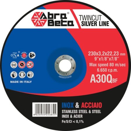 Abra Beta 115x3,2 DS schijf A30Q  kom
