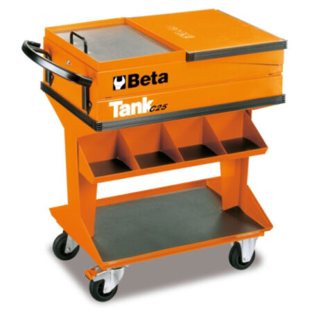 Beta C25 Tank Trolley met plank