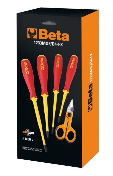 Beta 1233MQF/D4-FX Set van vier slanke
