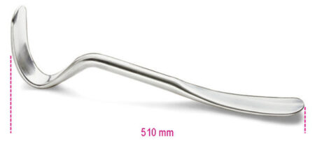 Beta 1330 Lepel, gebogen brede baan