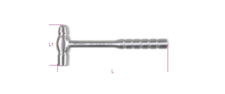 Beta 1377INOX 340
 Bolbankhamer, ronde