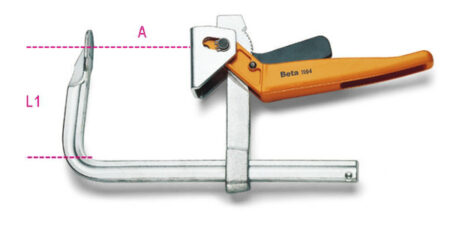 Beta 1594 600 Lijmtang met snelsluiting