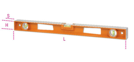 Beta 1696D 600 Spirit levels made of
