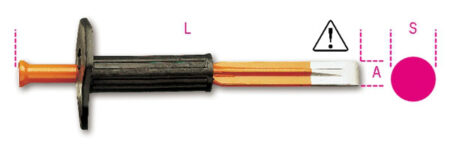 Beta 1701N/PM breekbeitel met hand-