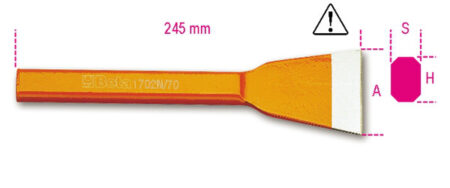 Beta 1702N 50 Extra brede voegbeitel