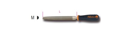 Beta 1719BMD12/M Halfzoeten vijl,