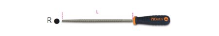 Beta 1719BM/RR Ronde rasp, bi-materiaal