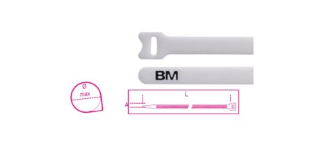 Beta BMBV2319 Klittenband kabelbinder,