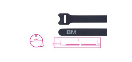 Beta BMNV2312 Klittenband kabelbinder,
