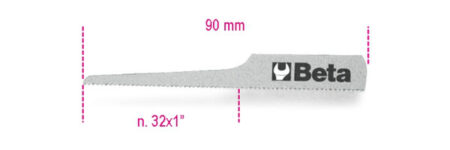 Beta 1942LR 1942 LR-bimetal blades for