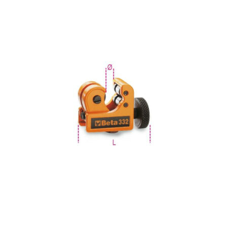 Beta 332/2 Mini-pijpsnijder voor