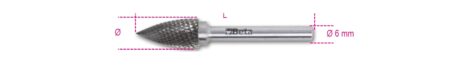 Beta 426MD/F16
 Hardmetalen frees