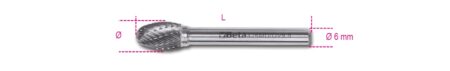 Beta 426MD/OV16
 Hardmetalen frees