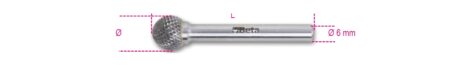 Beta 426MD/S16
 Hardmetalen frees