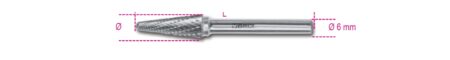 Beta 426MD/TA16
 Hardmetalen frees