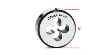 Beta 440ASG 1" Snijplaat, cilindrisch