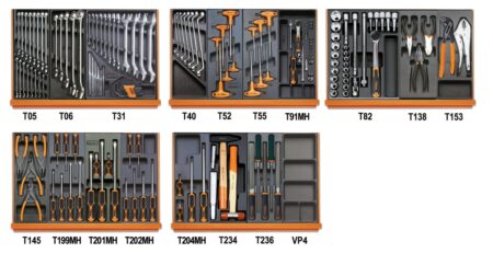 Beta 5908VU/2T 161 delig assortiment in