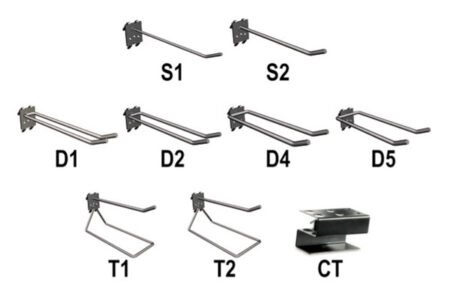 Beta 6888S-3/8 Haak voor de wanden C60