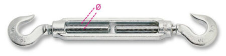Beta 8007Z M27 Spanschroef met 2 haken,