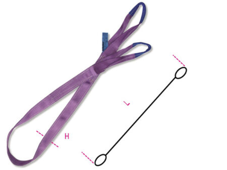 Beta 8150 8-T1 Hijsband, paars 1 ton,