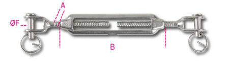 Beta 8209 M24 Spanschroef met twee