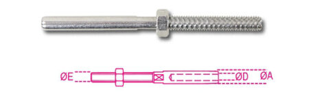 Beta 8287 12 Schroefdraad terminal