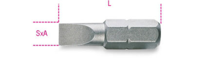 Beta 861LP 1,6X8 Bit voor sleufschroeven