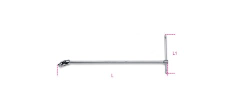 Beta 900/40 1/4” T-sleutel met