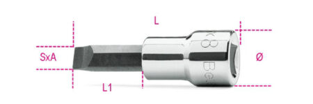 Beta 910LP 1,6X9 Schroevendraaierdop