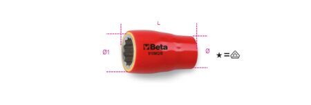 Beta 910MQ-B 19 Twaalfkant dopsleutel