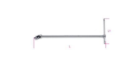 Beta 910/40 3/8” T-sleutel met