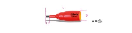 Beta 920MQ-PE 12 Schroevendraaierdop