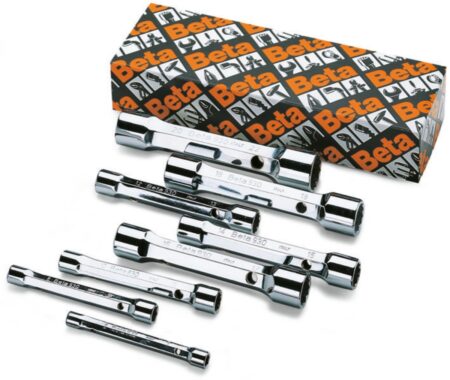 Beta 930/S8 8-delige set pijpsleutels,