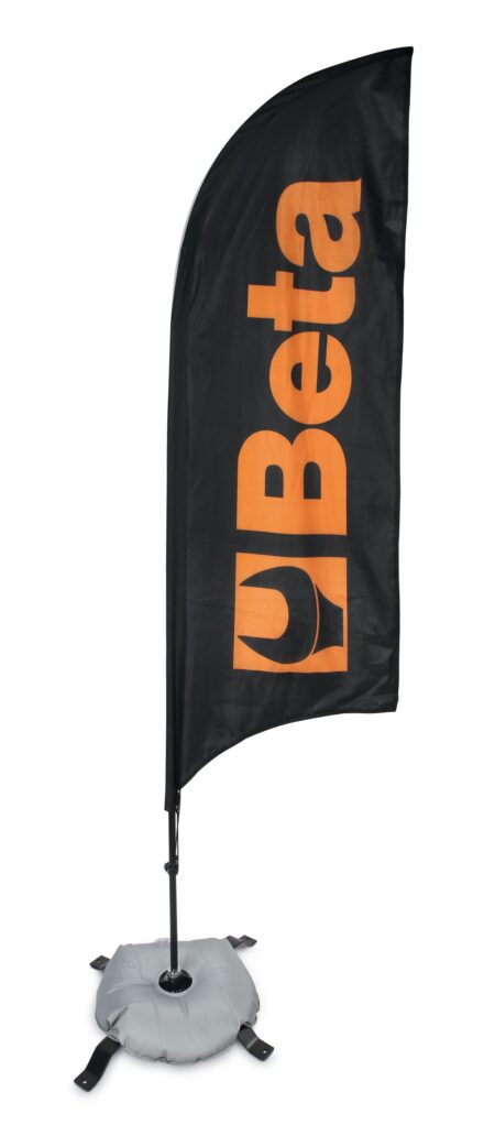 Beta 9561B 2,50 Zeilvlag, 2,50x0,50 m,