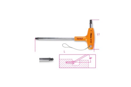 Beta 96TBP-HS 10
 Zeskant stiftsleutel