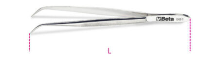 Beta 991 130 Pincet met gebogen smalle