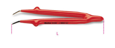 Beta 993MQ Gebogen pincet