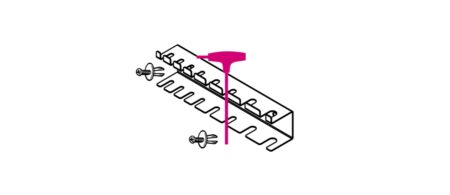 Beta S96T/8 lege houder voor 96T, 97TTX