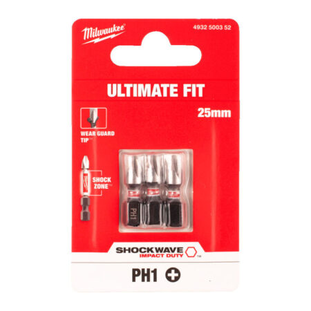 Milwaukee shockwave bit Ph.1x25 (vpe-3)