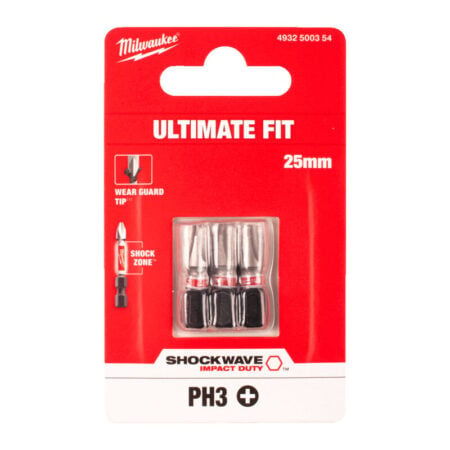 Milwaukee shockwave bit Ph.3x25 (vpe-3)