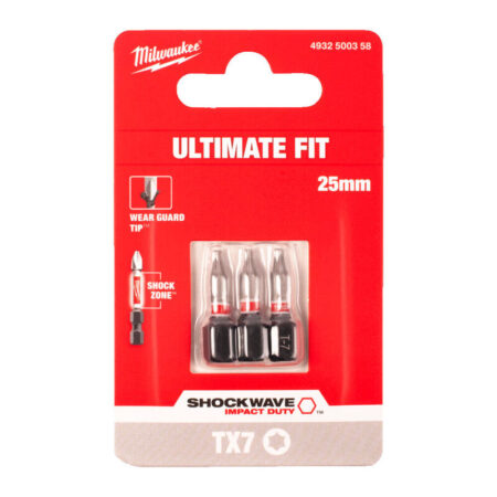 Milwaukee shockwave bit Tx-7x25 (vpe-3)