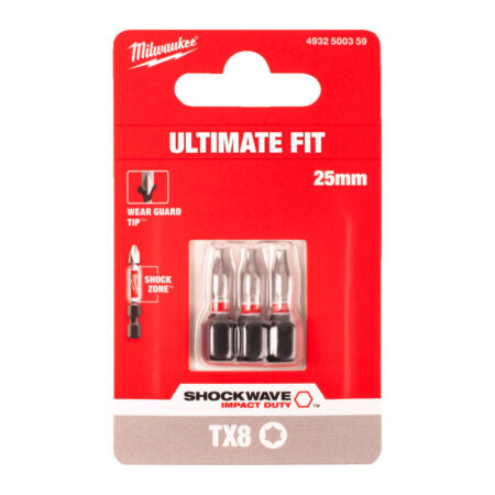 Milwaukee shockwave bit Tx-8x25 (vpe-3)