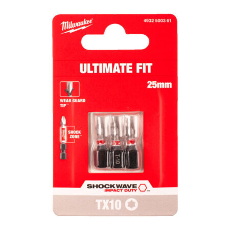 Milwaukee shockwave bit Tx-10x25 (vpe-3)