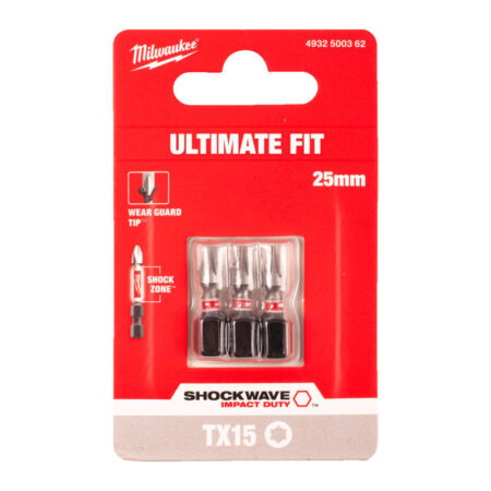 Milwaukee shockwave bit Tx-15x25 (vpe-3)