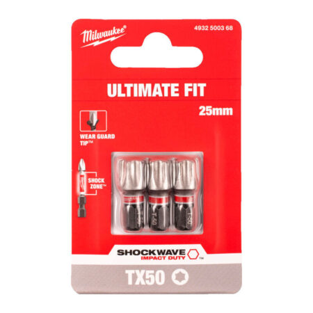 Milwaukee shockwave bit Tx-50x25 (vpe-3)